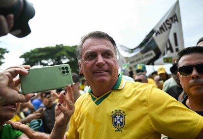 STF julga amanhã (25/3) se aceita denúncia contra Bolsonaro -  (crédito: Mauro PIMENTEL / AFP)