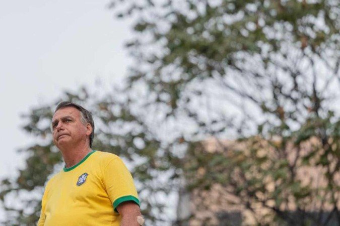 Bolsonaro vem afirmando que sua defesa da anistia não tem como objetivo se proteger contra uma eventual condenação - (crédito: Getty Images) Bolsonaro vem afirmando que sua defesa da anistia não tem como objetivo se proteger contra uma eventual condenação - (crédito: Getty Images)