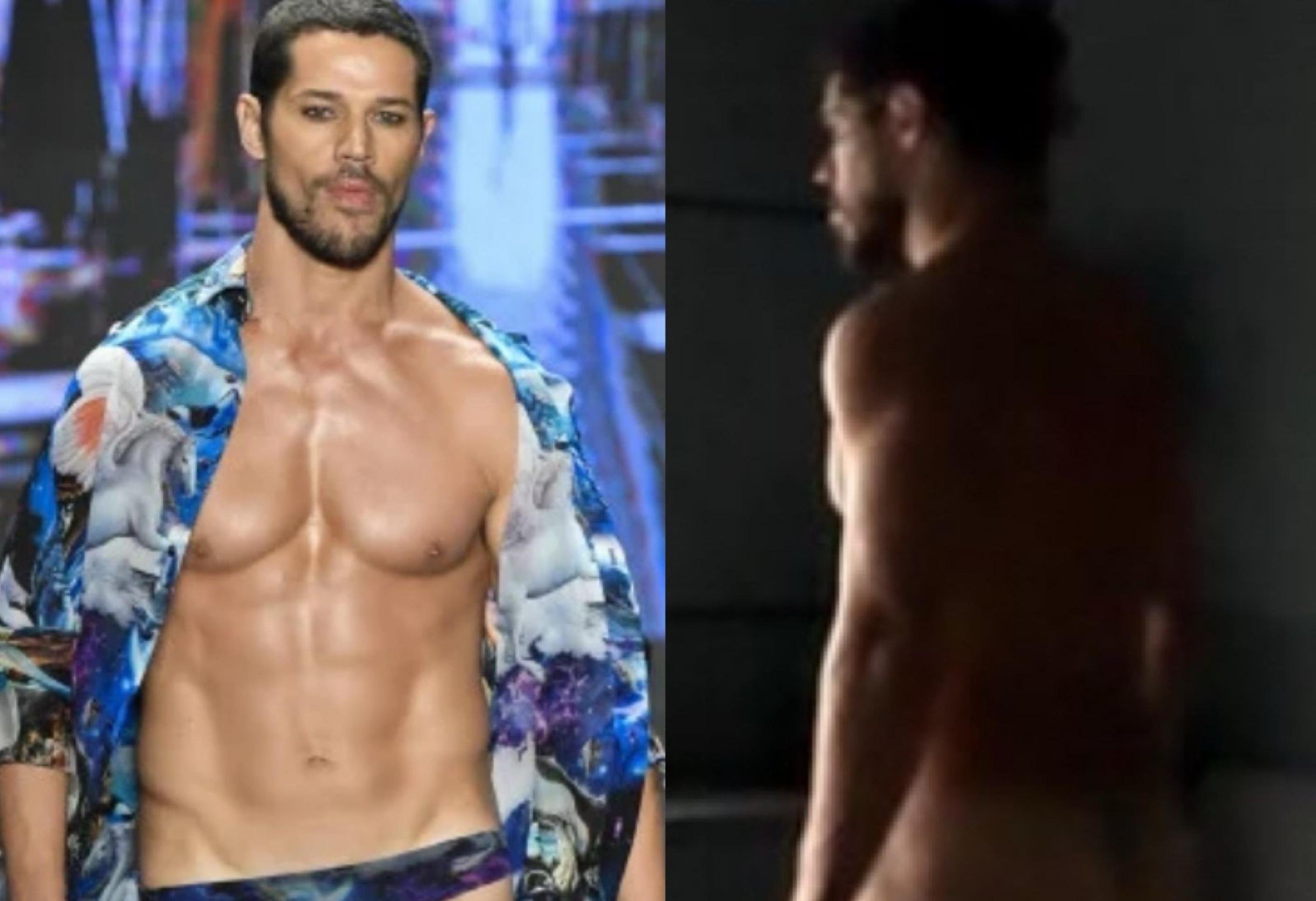 José Loreto surge pelado e mostra tudo em quarto de hotel