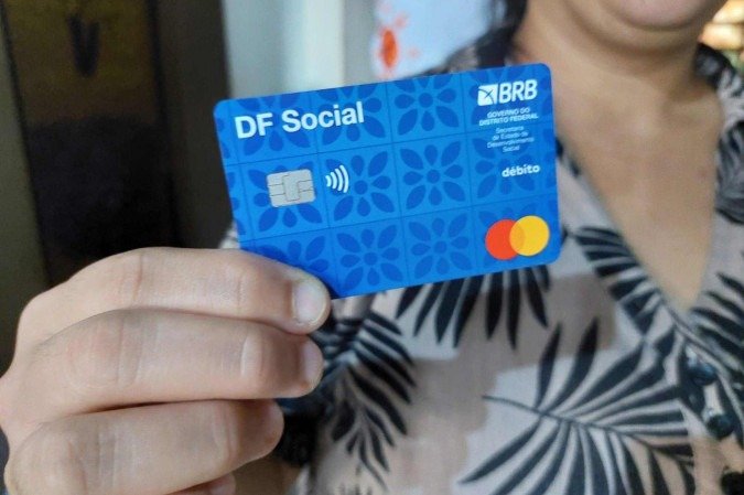 Cartão do DF Social - (crédito: Divulgação/Sedes-DF) Cartão do DF Social - (crédito: Divulgação/Sedes-DF)