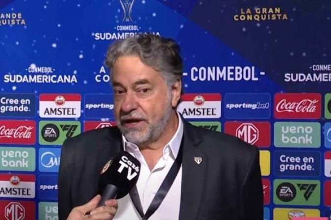 Casares valorizou a logística do Tricolor dentro do torneio - (crédito: Foto: Reprodução/CazéTV) Casares valorizou a logística do Tricolor dentro do torneio - (crédito: Foto: Reprodução/CazéTV)