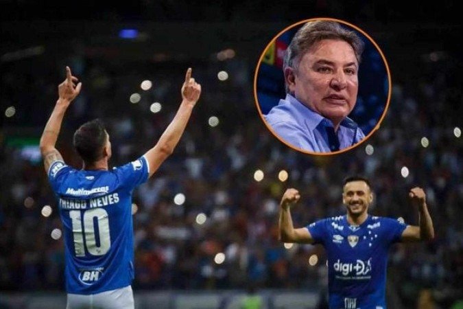Robinho deu detalhes do Cruzeiro 2019 - (crédito: Foto: Reprodução / Charla Podcast) Robinho deu detalhes do Cruzeiro 2019 - (crédito: Foto: Reprodução / Charla Podcast)