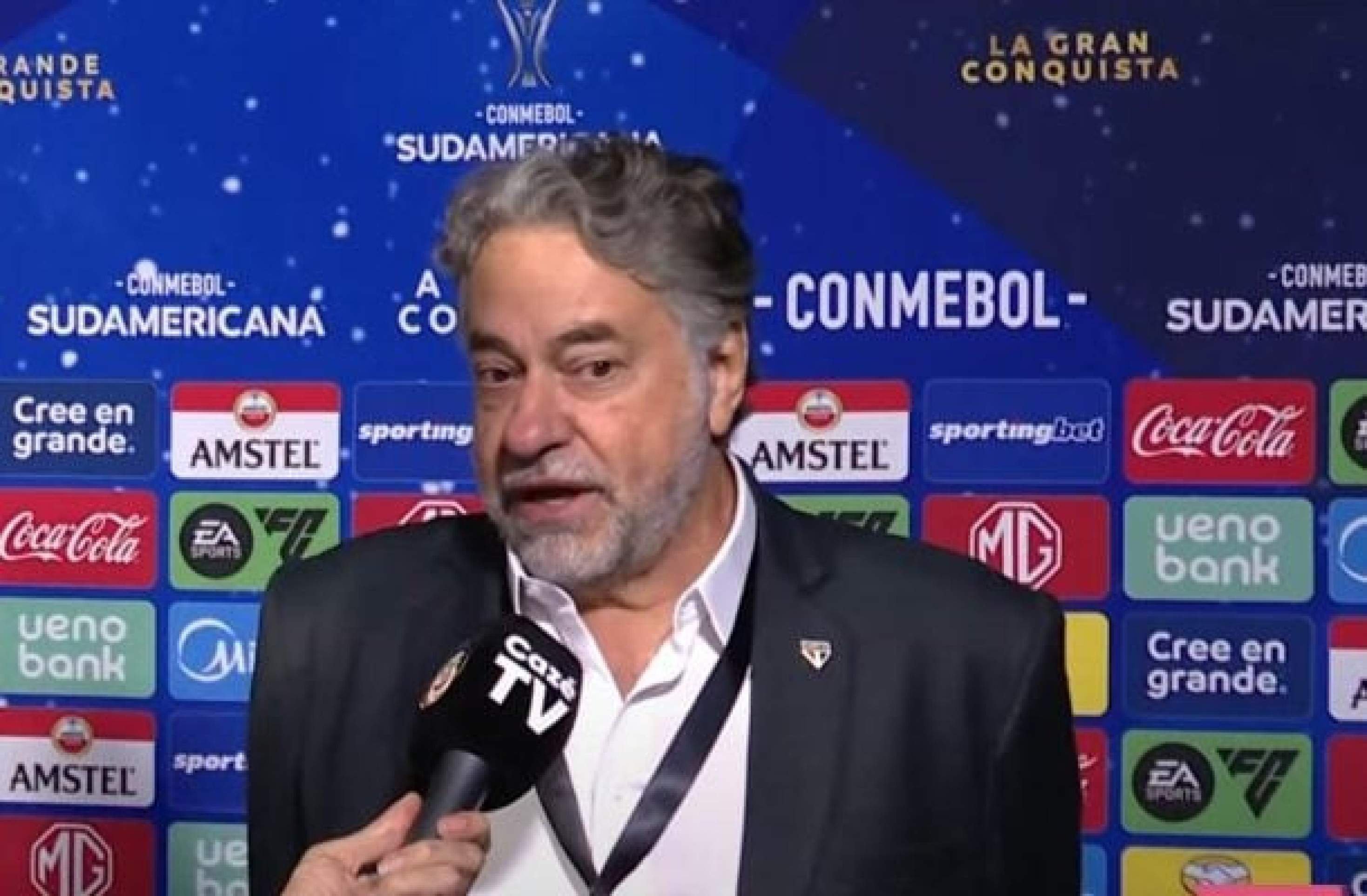 Casares destaca logística e prega respeito aos adversários do São Paulo na Libertadores
