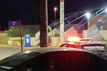Funcionário do metrô é executado a tiros ao sair de estação de Taguatinga -  (crédito: Material cedido ao Correio)