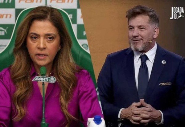 Fotos: - Cesar Greco / Palmeiras e Reprodução / Conmebol TV