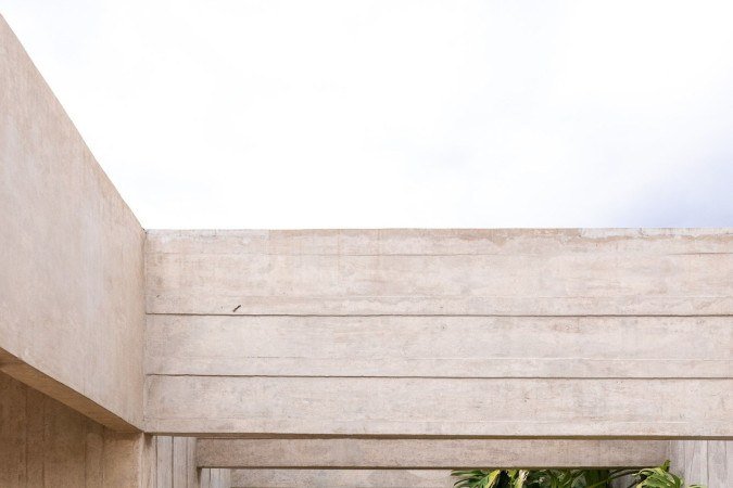 Casa brutalista no Lago Sul