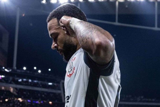 Depay explica o motivo de escolher o Timão -  (crédito: Foto: Jhony Inácio/Ag. Paulistão)