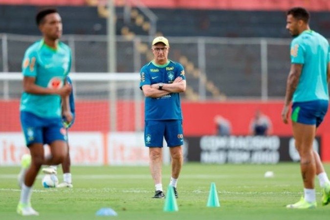Dorival realizou seu primeiro treino com a Seleção há um ano - (crédito: Foto: Rafael Ribeiro/CBF) Dorival realizou seu primeiro treino com a Seleção há um ano - (crédito: Foto: Rafael Ribeiro/CBF)