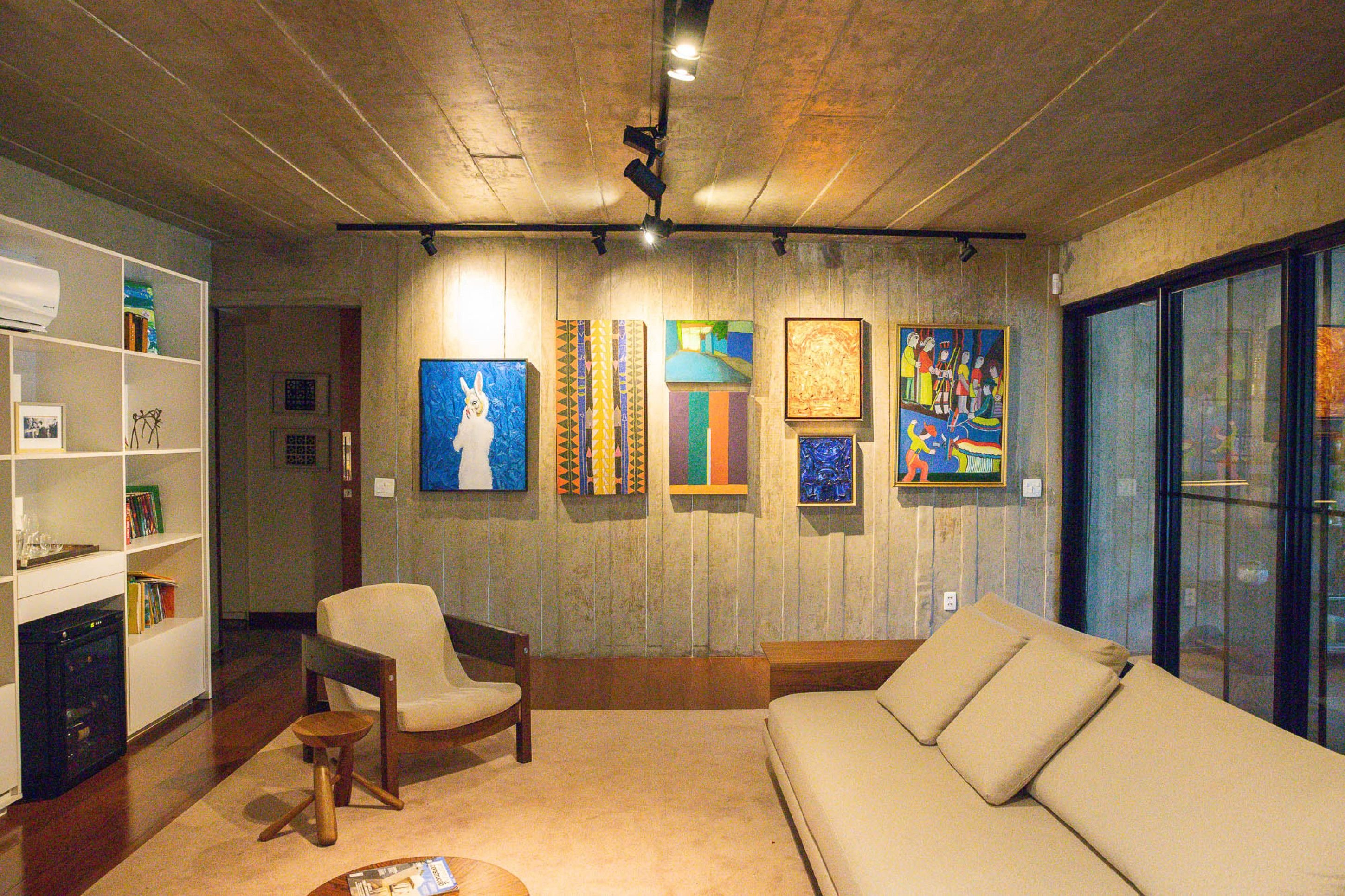 Casa brutalista no Lago Sul