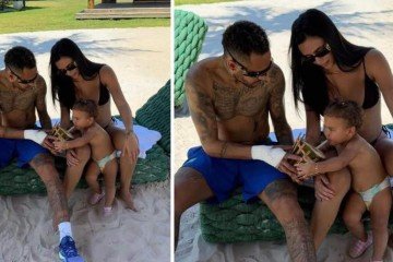 Bruna Biancardi e Neymar curtem dia de praia - (crédito: Reprodução Instagram ) Bruna Biancardi e Neymar curtem dia de praia - (crédito: Reprodução Instagram )