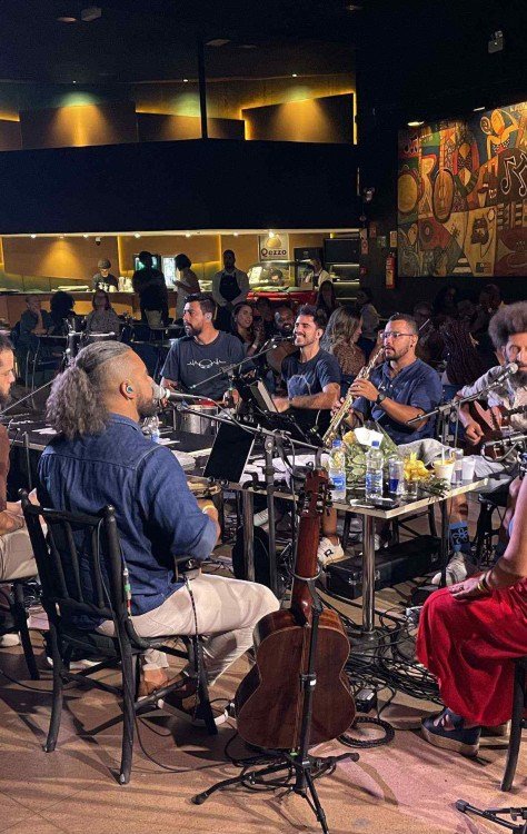 7naRoda em apresentações anteriores no Clube do Choro  -  (crédito: Divulgação )