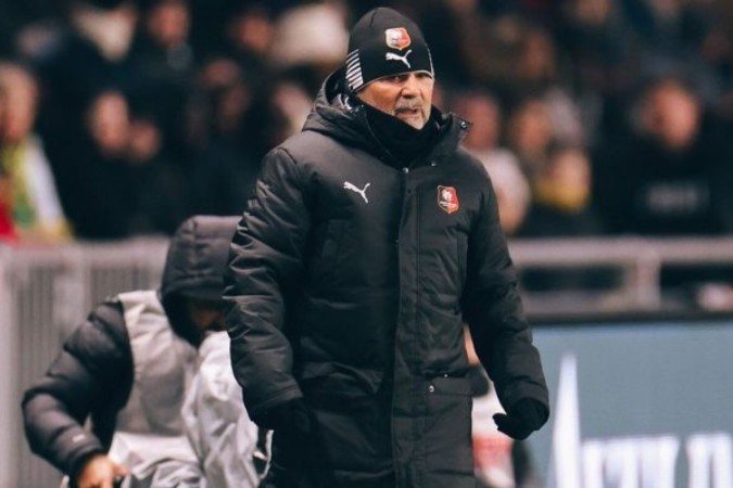 Jorge Sampaoli quando estava no comando do Rennes, da França - (crédito: - Foto: Divulgação/Stade Rennais F.C.) Jorge Sampaoli quando estava no comando do Rennes, da França - (crédito: - Foto: Divulgação/Stade Rennais F.C.)