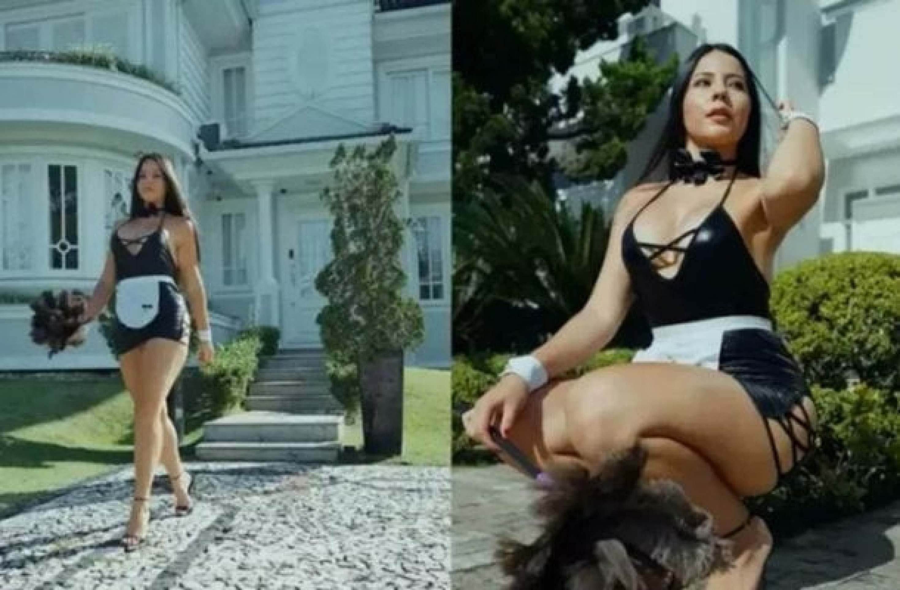 Influencer realiza faxina nua na casa de jogador do Flamengo; Serviço chega a R$40 mil por mês