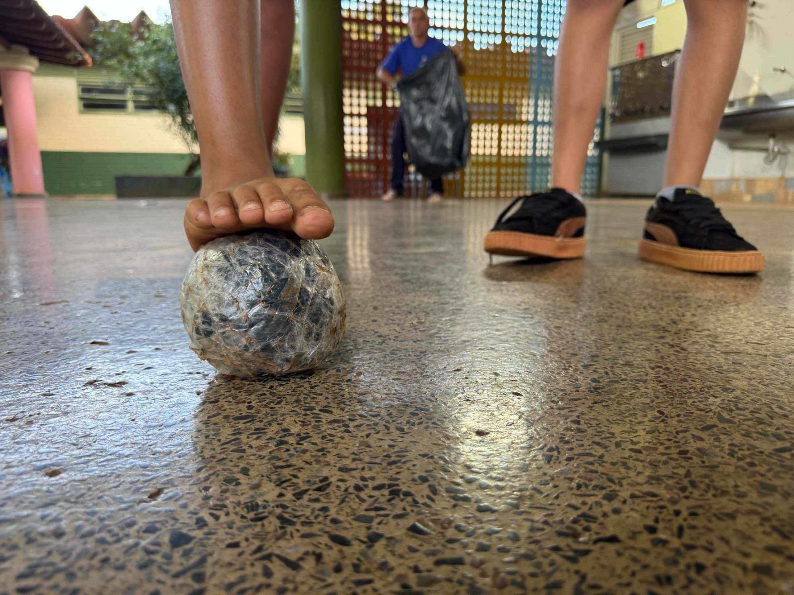  Escola no gama onde estoudo  Endrick na(  foto).