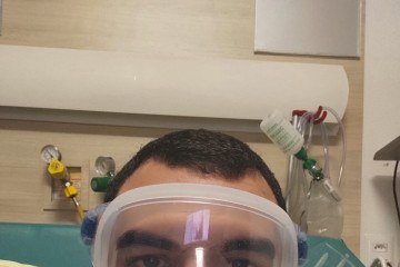 Fernando teve 75% do pulmão comprometido, mas se recuperou