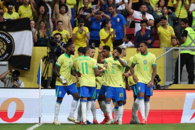 Brasil ostenta grande aproveitamento em Brasília -  (crédito: Foto: Rafael Ribeiro/CBF)
