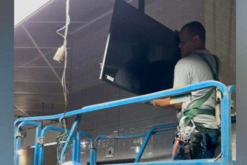 Novos painéis duplos de LED serão instalados nas estações de metrô -  (crédito: Material cedido ao Correio)