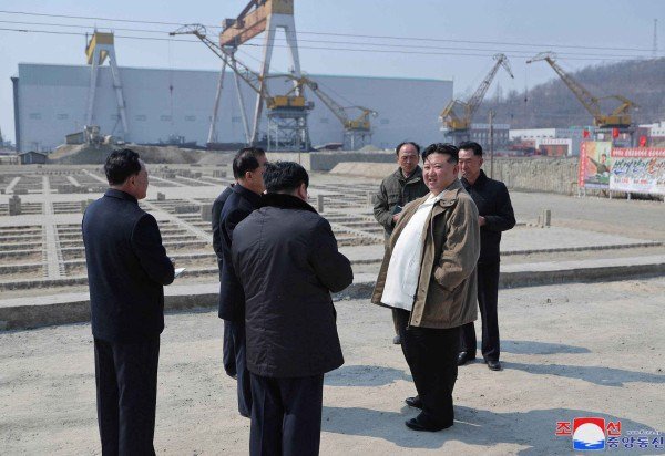 STR/KCNA VIA KNS/AFP