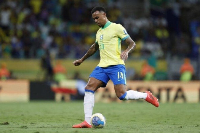 GABRIEL MAGALHÃ?ES - O zagueiro esteve muito presente nas divididas, de forma intensa. Acabou recebendo o cartÃ£o amarelo e estÃ¡ fora do prÃ³ximo jogo. Nota: 6 - Foto: Rafael Ribeiro/CBF