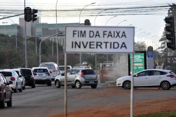  21/03/2025. Crédito: Minervino Júnior/CB/D.A Press. Brasil.  Brasilia - DF. Obras no Setor de Indústrias Gráfica.