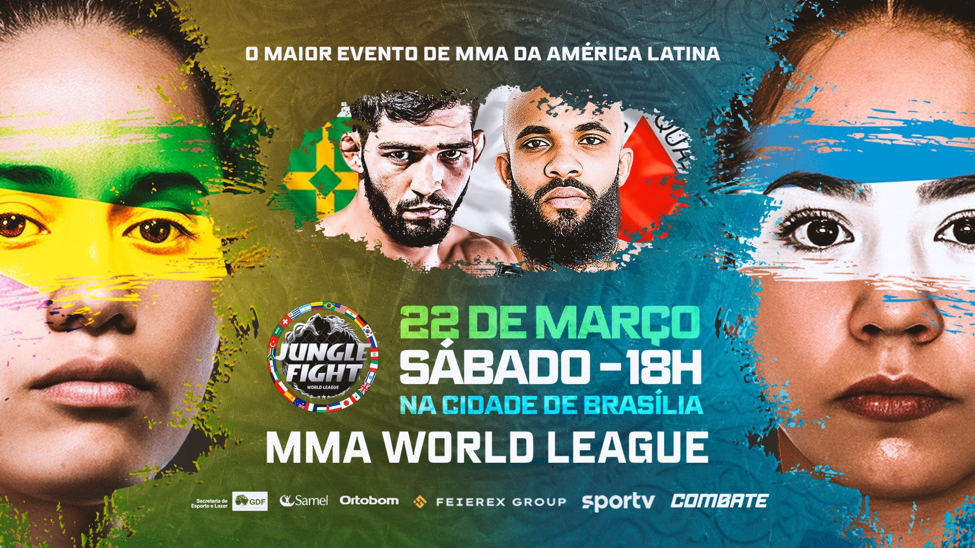 Evento de MMA movimenta Brasília neste sábado (22/3) Evento de MMA movimenta Brasília neste sábado (22/3)