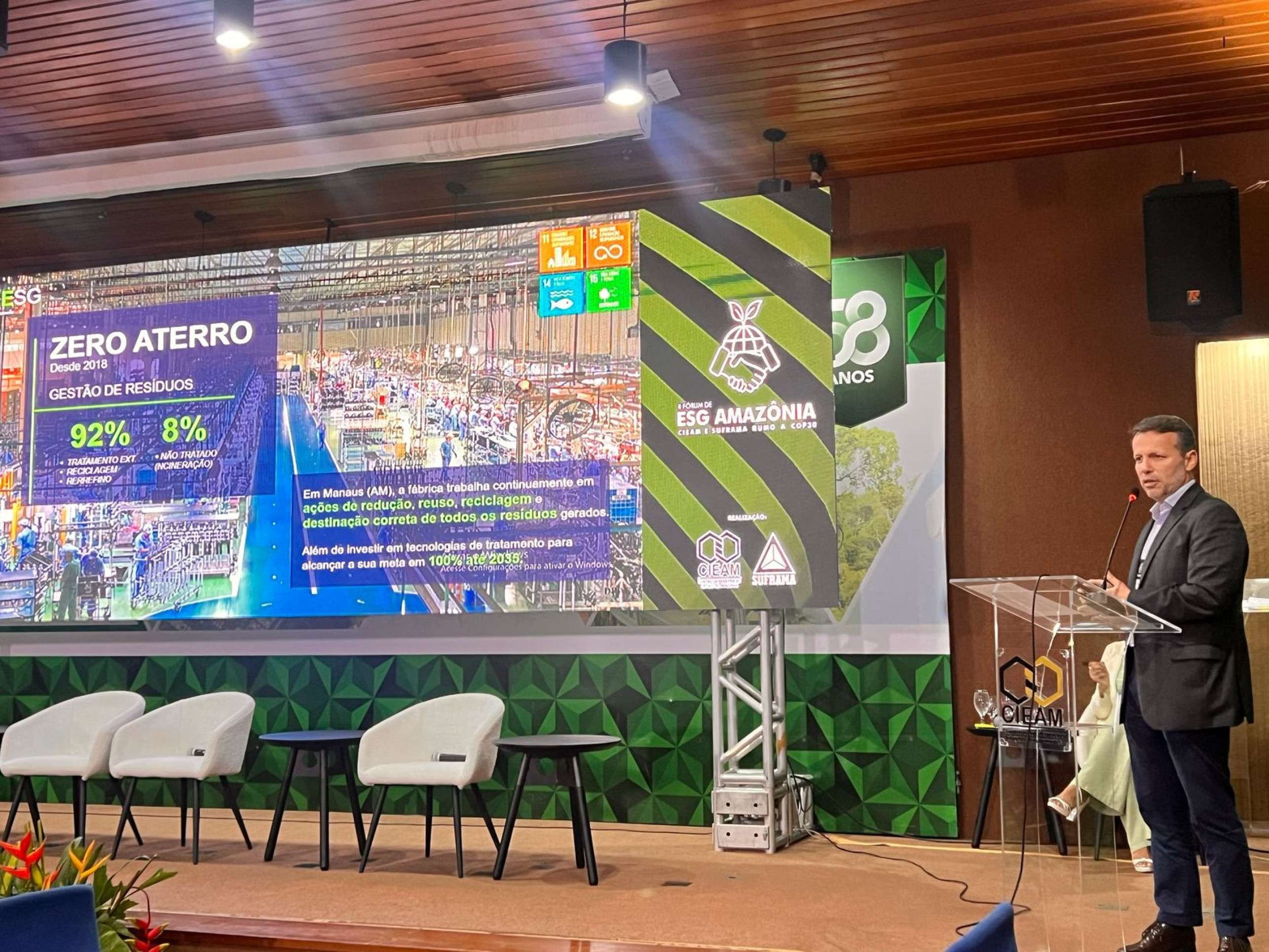 Zona Franca recebe selo ESG