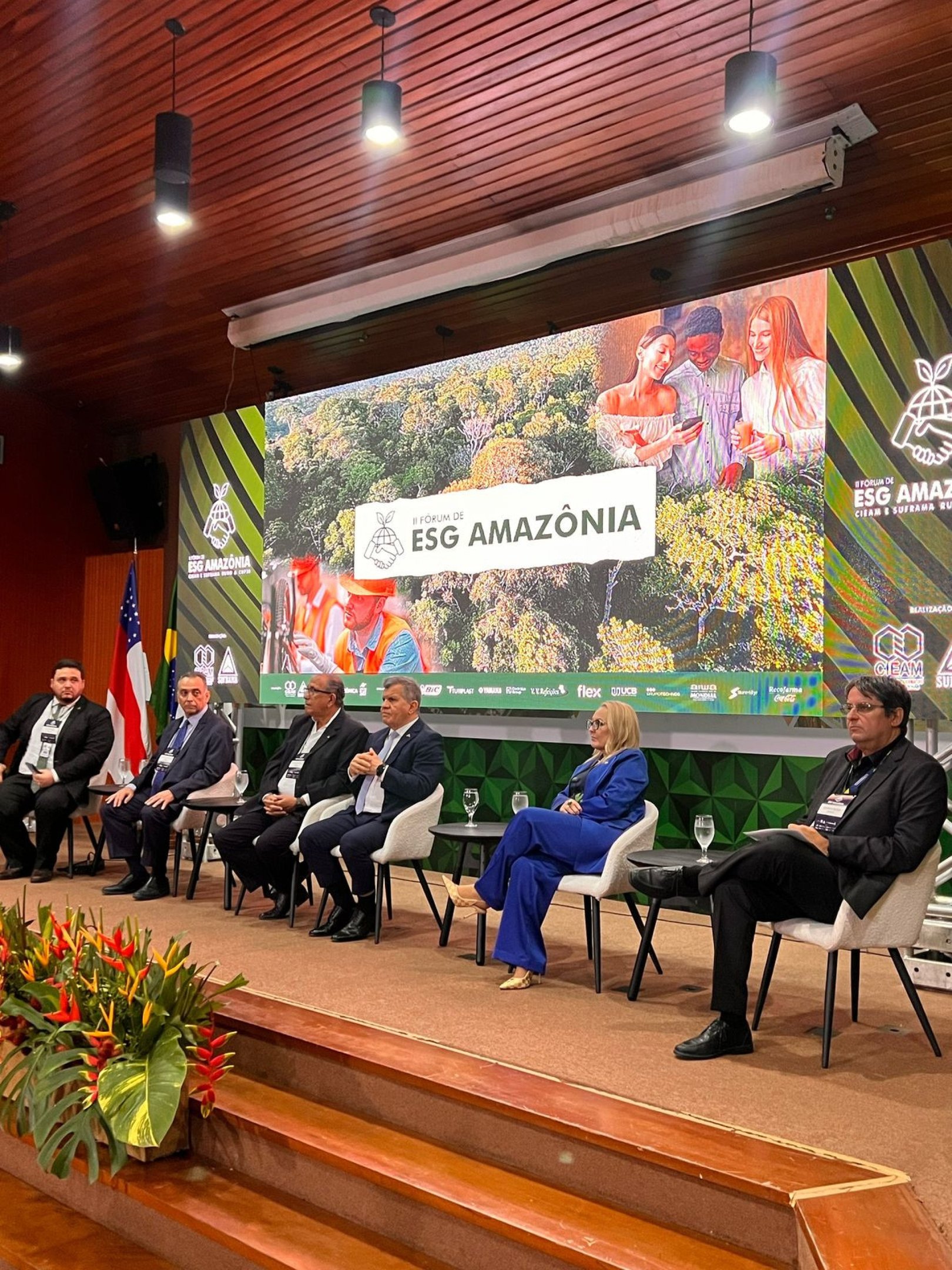 Evento para entrega de selo ESG à Zona Franca de Manaus