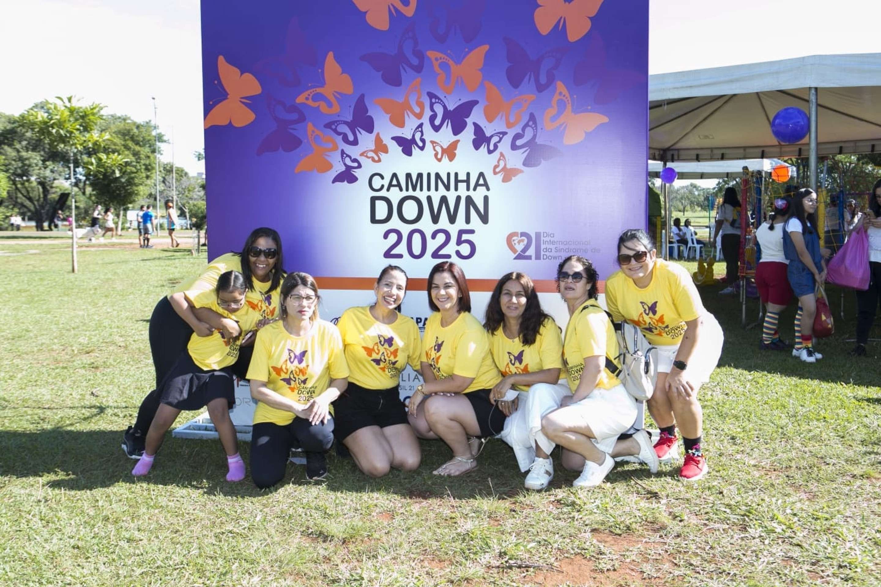 Na 8ª  edição da CaminhaDown, realizada neste domingo (23), mães e pais de pessoas com síndrome de Down reforçaram a importância da inclusão 