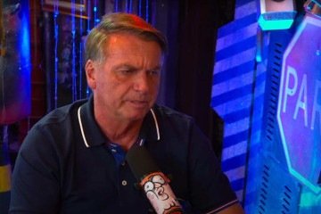 O ex-presidente Jair Bolsonaro participou do podcast Inteligência Limitada nesta segunda-feira -  (crédito: Reprodução/Redes Sociais)