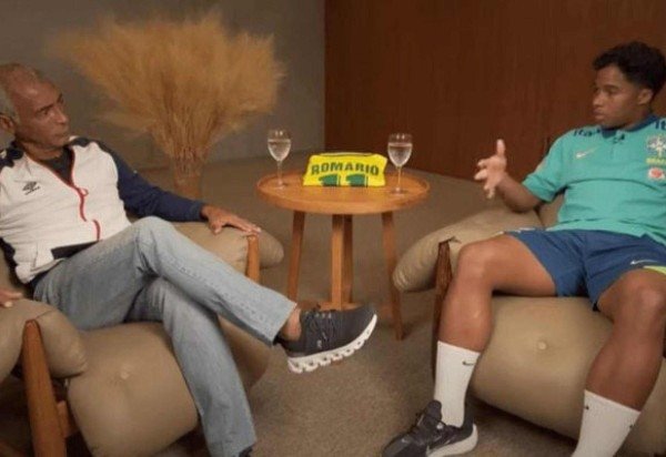 Foto: Reprodução podcast do Romário