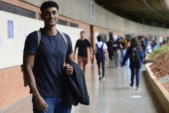  24/03/2025 Crédito: Marcelo Ferreira/CB/D.A Press. Brasil. Brasília - DF - UnB, volta as aulas. Ramon Gonçalves