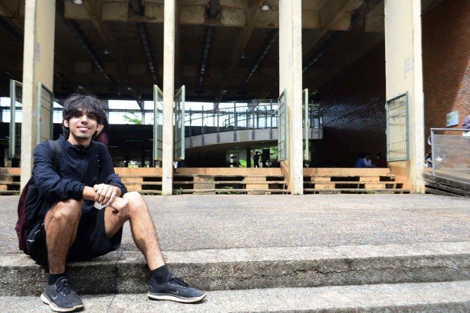  24/03/2025 Crédito: Marcelo Ferreira/CB/D.A Press. Brasil. Brasília - DF - UnB, volta as aulas. Felipe Mariano.