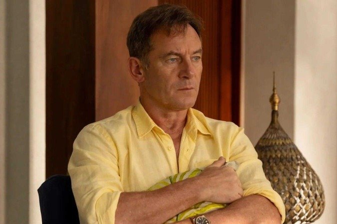 O vislumbre de uma genitália masculina na terceira temporada de <em>The White Lotus </em>repercutiu imediatamente nas redes sociais - (crédito: Warner Bros Discovery) O vislumbre de uma genitália masculina na terceira temporada de <em>The White Lotus </em>repercutiu imediatamente nas redes sociais - (crédito: Warner Bros Discovery)
