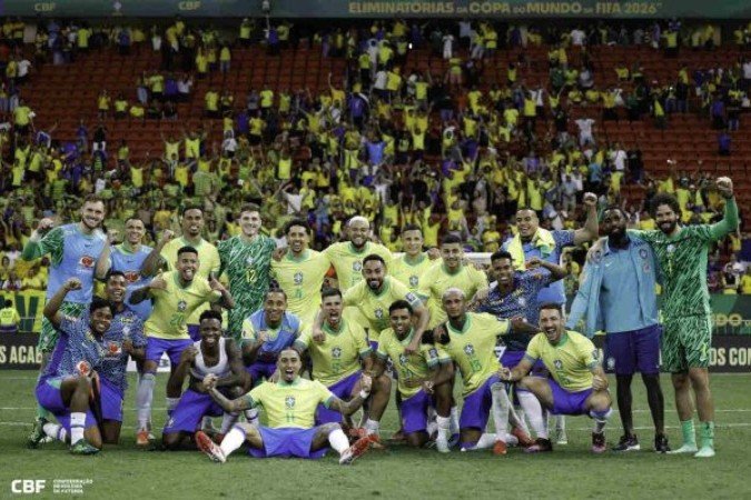 Brasil deixa Brasília com vitória e mais confiante para duelo contra Argentina - (crédito: Foto: Rafael Ribeiro/CBF) Brasil deixa Brasília com vitória e mais confiante para duelo contra Argentina - (crédito: Foto: Rafael Ribeiro/CBF)