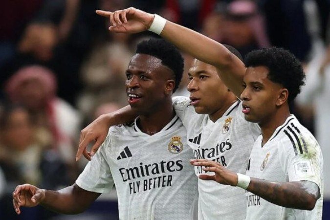 Rodrygo e Mbappé se tornaram companheiros no Real Madrid a partir da atual temporada - (crédito: Foto: Antonio Villalba y Pedro Castillo/Real madrid) Rodrygo e Mbappé se tornaram companheiros no Real Madrid a partir da atual temporada - (crédito: Foto: Antonio Villalba y Pedro Castillo/Real madrid)