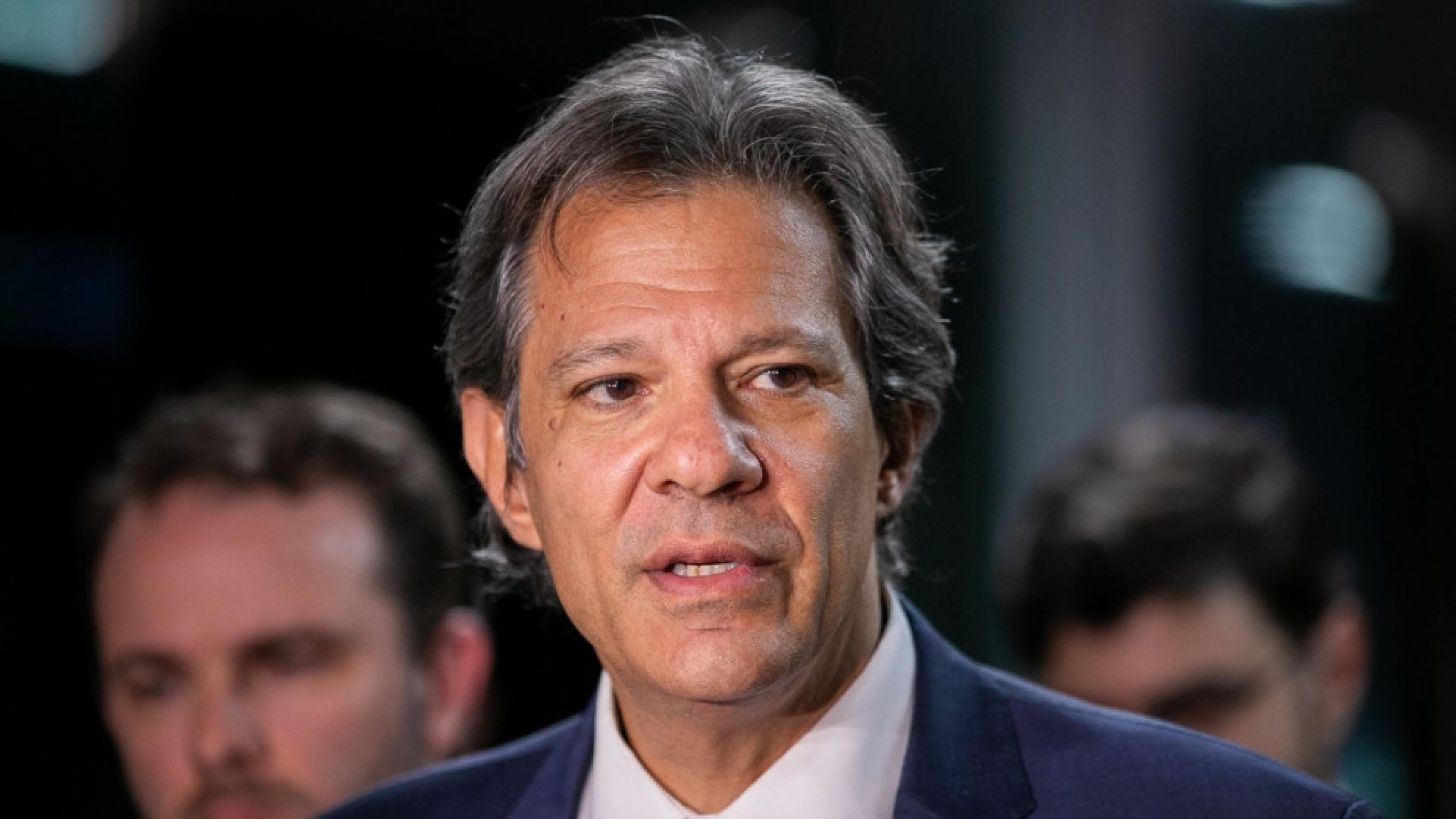 Haddad: 'Vamos ver o desenrolar das coisas' -  (crédito: Platobr)