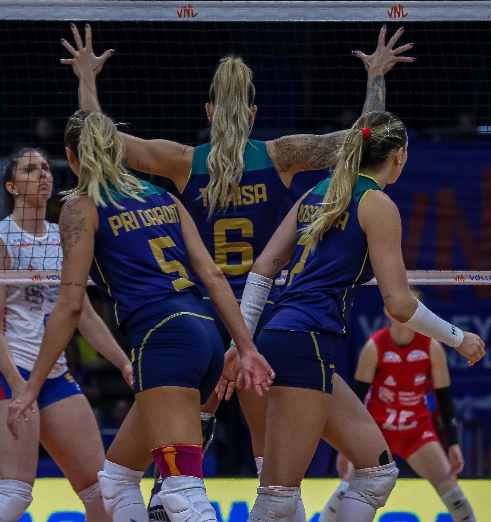 Foto do vôlei feminino foi semifinalista do concurso Brasília Photo Show 2023