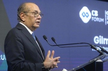 Ministro decano do STF, Gilmar Mendes, participa do CB.Fórum: Cenário dos investimentos estrangeiros no agronegócio brasileiro -  (crédito: Ed Alves/ CB. DA. )