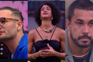 Diego, Aline e Maike -  (crédito: Reprodução: Globo)