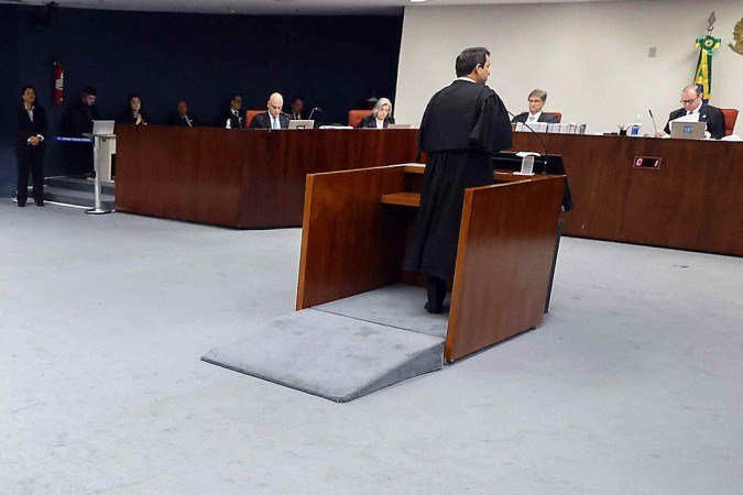 Primeira Turma do STF julga denúncia sobre o núcleo 1 da Pet 12.100 - 25/03/20250.
- (crédito: Rosinei Coutinho/STF) Primeira Turma do STF julga denúncia sobre o núcleo 1 da Pet 12.100 - 25/03/20250.
- (crédito: Rosinei Coutinho/STF)