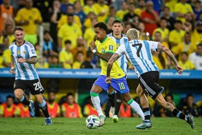 Jornal da Argentina emite 'último alerta' antes de clássico contra o Brasil - (crédito: Fotos: Staff Images / CBF) Jornal da Argentina emite 'último alerta' antes de clássico contra o Brasil - (crédito: Fotos: Staff Images / CBF)