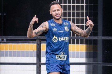 Neymar é um dos astros que vai participar do Campeonato Brasileiro  -  (crédito: Foto: Raul Baretta/ Santos FC)