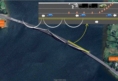 Trânsito na Ponte JK será alterado na madrugada desta quinta (27)