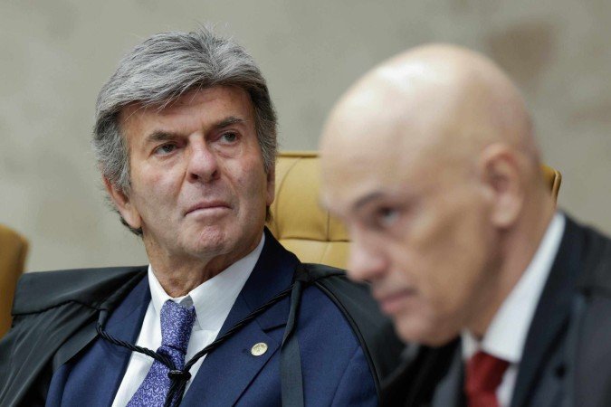 Os ministros Luiz Fux e Alexandre de Moraes - (crédito: Fellipe Sampaio /STF) Os ministros Luiz Fux e Alexandre de Moraes - (crédito: Fellipe Sampaio /STF)