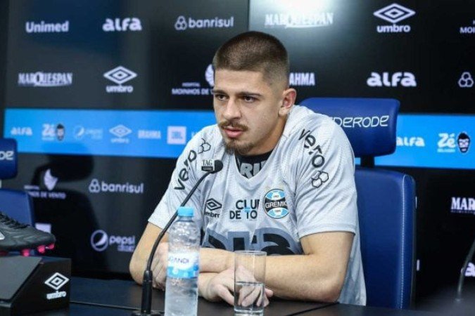 Jorge chega para ser a terceira opção como goleiro do Grêmio - (crédito: Foto: Lucas Uebel / Grêmio FBPA) Jorge chega para ser a terceira opção como goleiro do Grêmio - (crédito: Foto: Lucas Uebel / Grêmio FBPA)