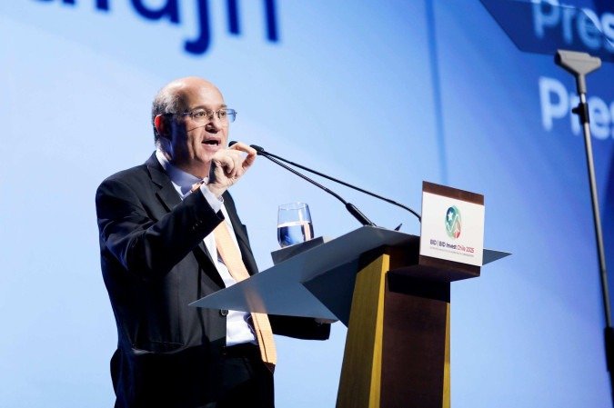 Ilan Goldfajn anunciou a ampliação de recursos para US$ 38 bilhões - (crédito: BID) Ilan Goldfajn anunciou a ampliação de recursos para US$ 38 bilhões - (crédito: BID)