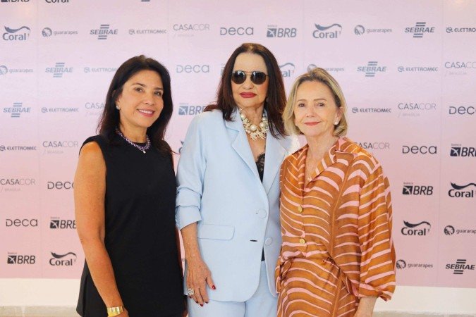 Eliane Martins, Moema Leao e Sheila de Podesta - (crédito: César Rebouças/Divulgação) Eliane Martins, Moema Leao e Sheila de Podesta - (crédito: César Rebouças/Divulgação)