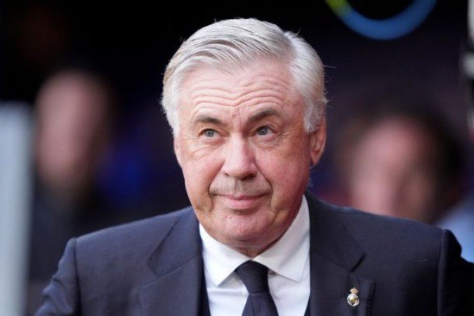 Ancelotti é o favorito para assumir o comando da Seleção Brasileira -  (crédito: Foto: Manuel Serrano Arce/Getty Images)