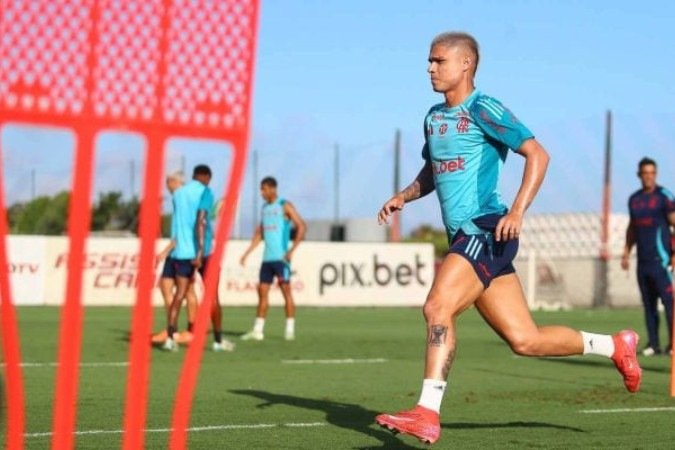 Luiz Araújo quer ser titular no Flamengo - (crédito: Foto: Gilvan de Souza/Flamengo) Luiz Araújo quer ser titular no Flamengo - (crédito: Foto: Gilvan de Souza/Flamengo)