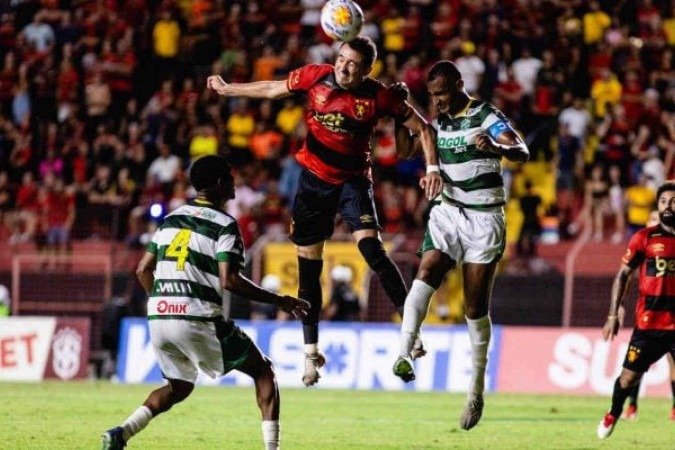 Sport atuou com time misto diante do Altos, na Ilha do Retiro - (crédito: Foto: Paulo Paiva / Sport Recife) Sport atuou com time misto diante do Altos, na Ilha do Retiro - (crédito: Foto: Paulo Paiva / Sport Recife)